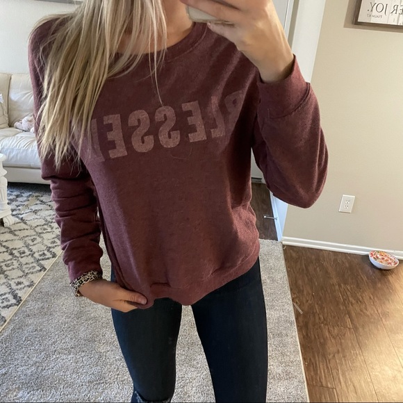 Blessed Red Sweater Zoe + Liz Brand - Picture 3 of 5